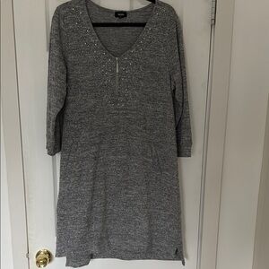 Gray Women's Dress by Tacera